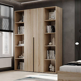 Шафа розпашна комбінована №15 Light Дуб сонома