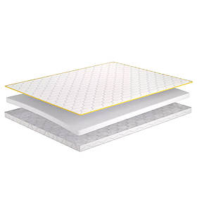 Тонкий матрац на диван АУРА / AURA MatroLuxe 7 см для вирівнювання спального місця