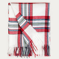 Плед | CHECKSY | червоний у клітку | 150x200 см HOMLA