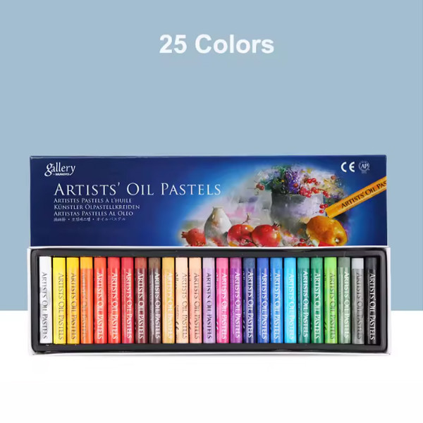 Пастель олійна набір 25 кольорів Artist's Oil Pastels - олійні пастелки, фото 1