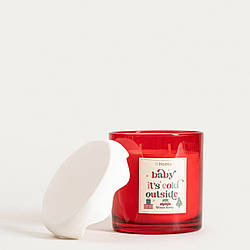 Свічка з ароматом | SNOW-KISSED | Winter Berry | 10 см 270 g