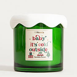 Свічка з ароматом | SNOW-KISSED | Northen Forest | 10 см 270 g