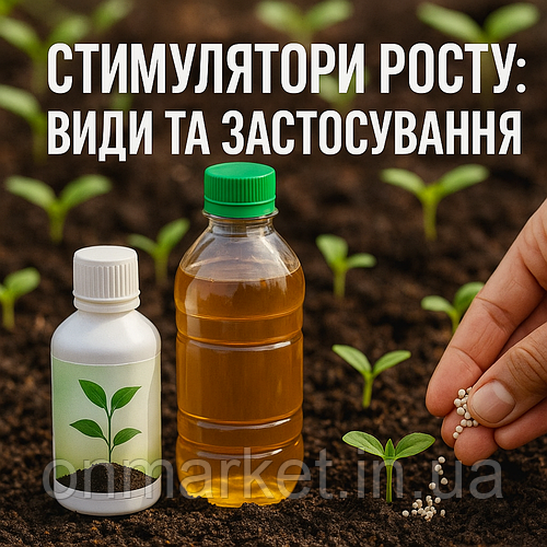 Стимулятори росту: види та застосування