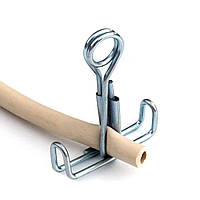 Металевий затискач Мора для шкіряних і гумових трубок (підходить для перекриття зливного шланга соковарки)