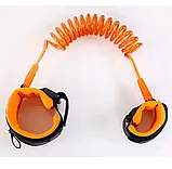 Поводок для дітей Child Anti Lost Strap, безпечний ремінь-браслет для прогулянок, розтяжний дитячий ремінь 2 м, фото 5