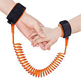 Поводок для дітей Child Anti Lost Strap, безпечний ремінь-браслет для прогулянок, розтяжний дитячий ремінь 2 м, фото 6