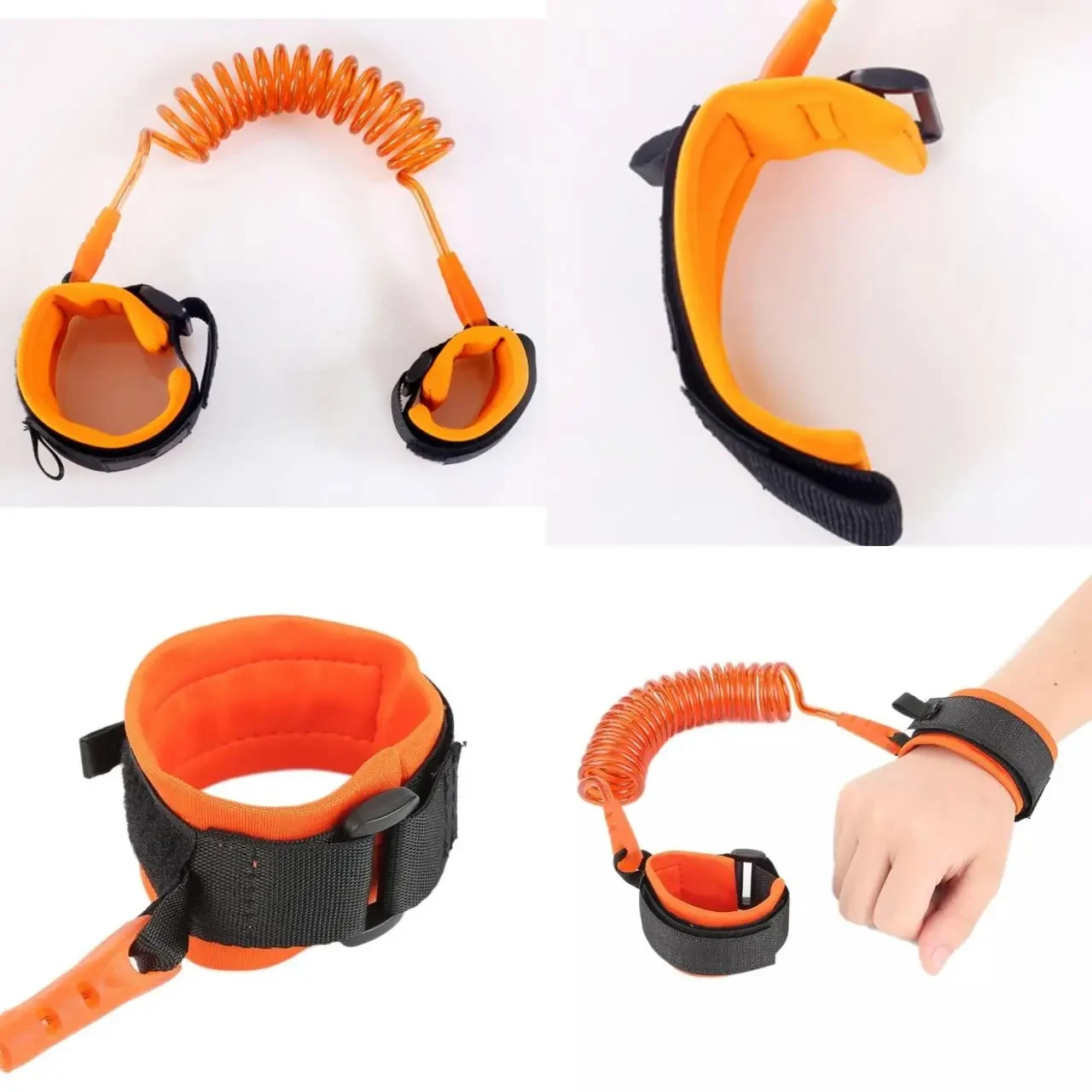 Поводок для дітей Child Anti Lost Strap, безпечний ремінь-браслет для прогулянок, розтяжний дитячий ремінь 2 м, фото 1