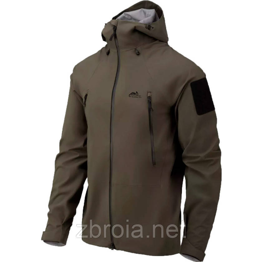 Куртка Helikon-Tex SQUALL Hardshell - TorrentStretch (розмір - М, колір - Taiga Green)