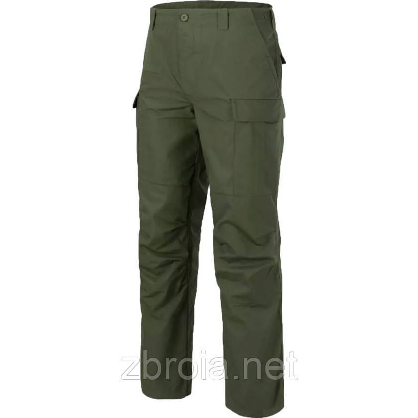 Штани Helikon-Tex BDU Mk2 - PolyCotton Ripstop (розмір - XL, колір - Olive Green)