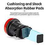 Велосипедний задній ліхтар Rockbros (ОНОВЛЕНА ВЕРСІЯ), автоматичний стоп-сигнал, водонепроникний, фото 6