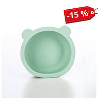 Силіконова миска дитяча FreeOn  Lion, mint 4768409