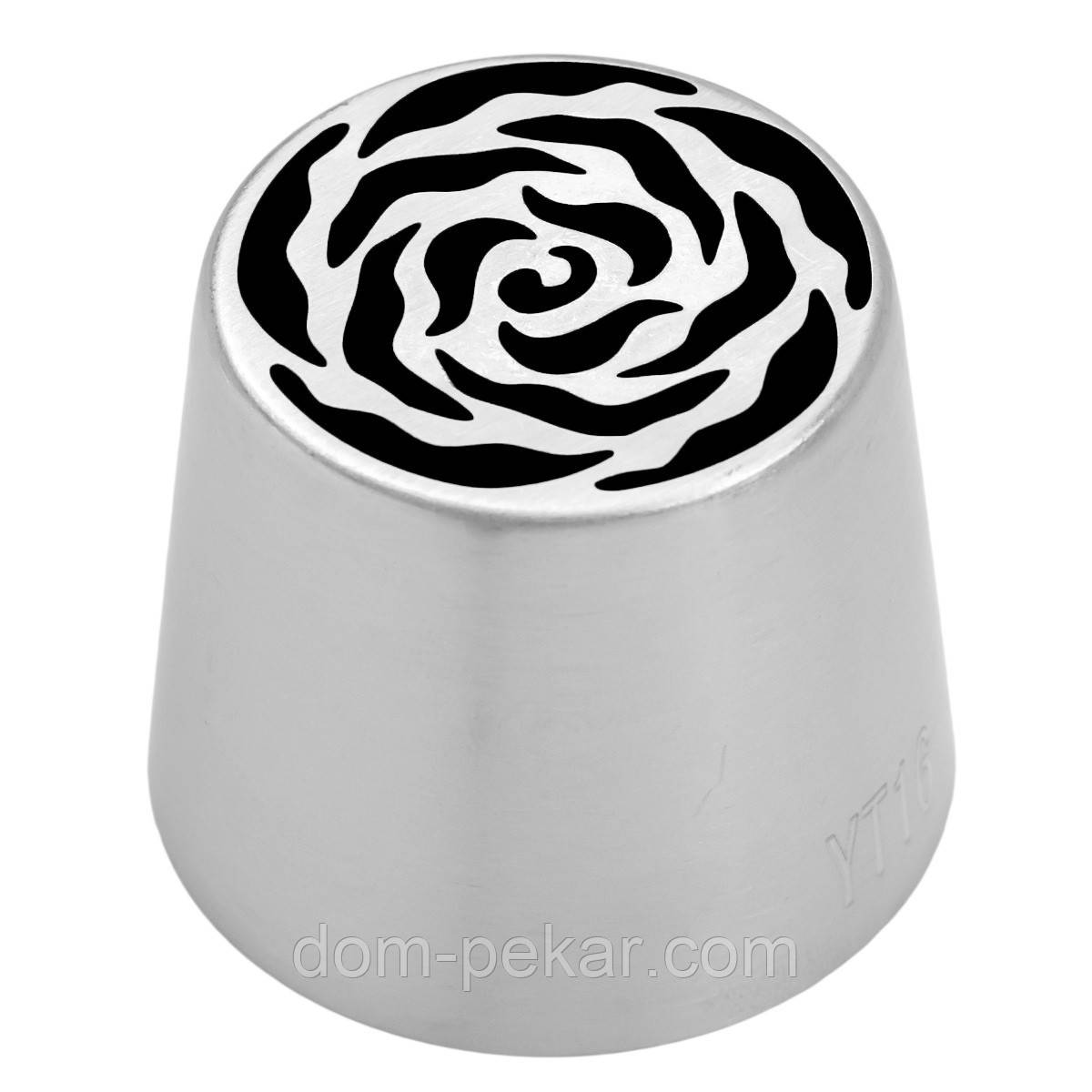 Насадка для зефіру велика Півонія YT16 метал 55 мм