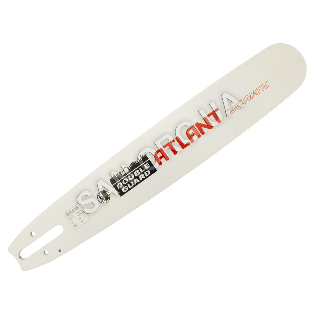 Шина 40 см (16") 60 ланок 3/8 паз 1.6 мм ATLANT DORUMATIC з Побідитовим носом, суцільна, фото 1