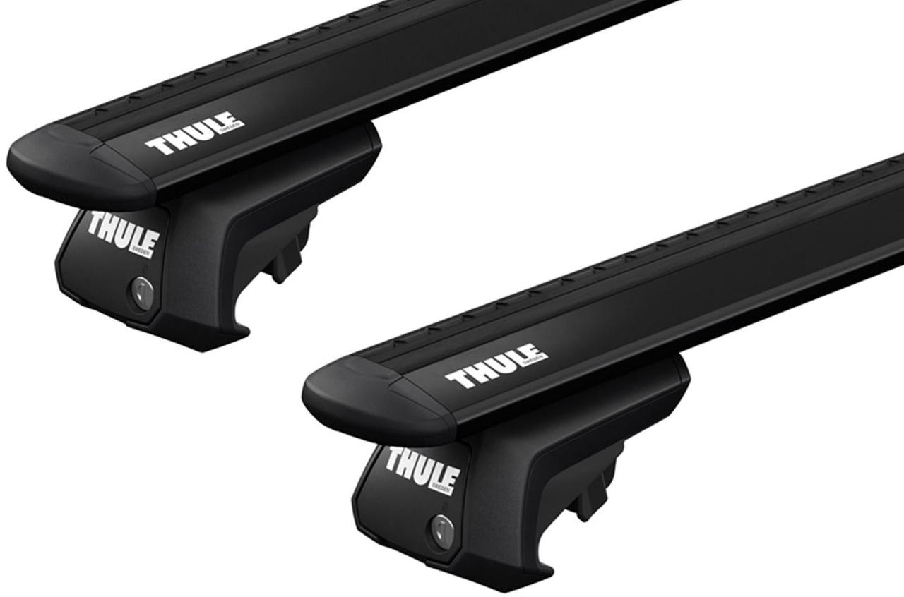 Багажник на великі рейлінги Thule Wingbar Evo Black (1.35 м) (TH 7114B-7108), фото 1