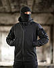 Тактичний костюм Softshell 5в1 LUNAR чорний ТР6407, фото 7