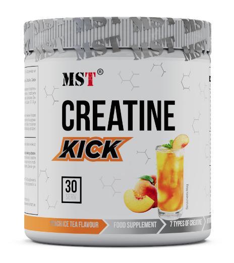 Креатин MST® Creatine Kick 7in1 Смак : Peach ice tea 300 грам, фото 1