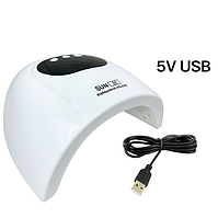 Лампа для манікюру LED/UV Sun S3 88 Вт біла USB
