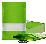 Zip пакет для харчових продуктів фольгований 15×10×3см, 10 од./уп., фото 3