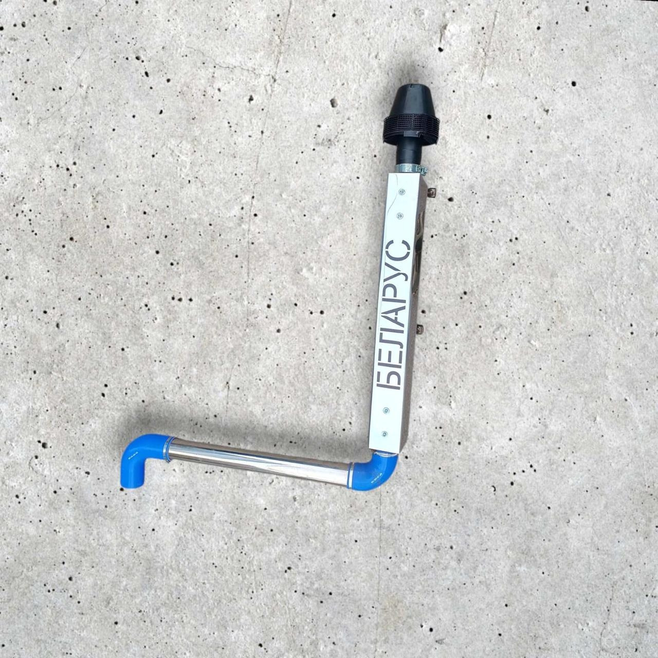 Повітропровід по кабіні Мтз, Мтз-82, Мтз-892 нержавіюча сталь + силікон, фото 1