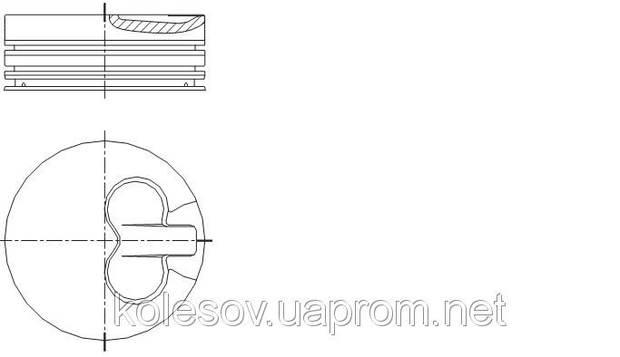 Поршни FORD Mondeo (Escort, Sierra) 1.8 TD