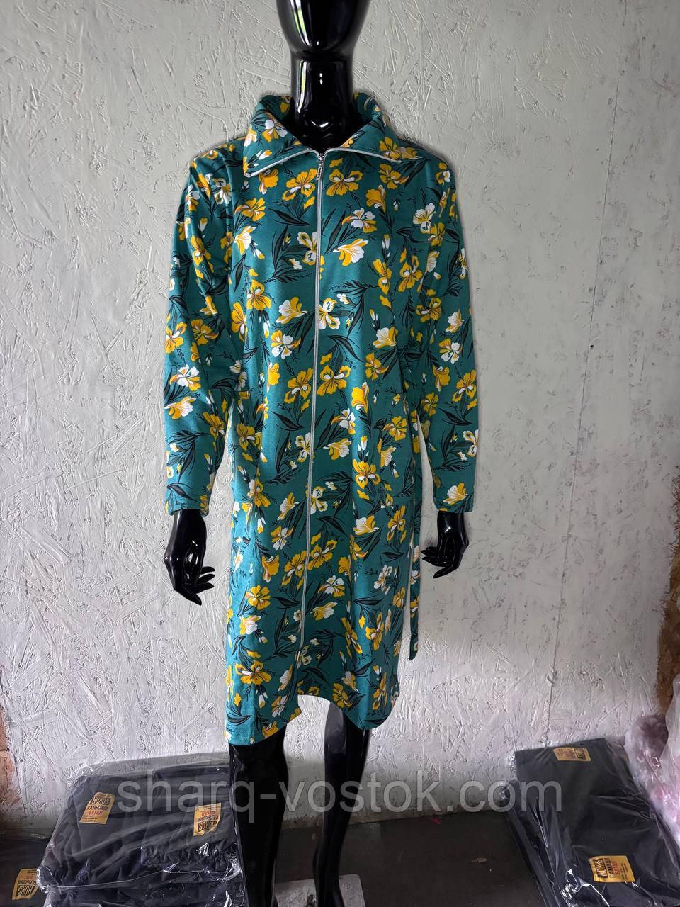 Халат жіночий начіс на замку, фото 1