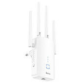Підсилювач сигналу Wi-Fi ретранслятор Hoco HI35 WiFi4 (Швидкість сигналу: 2.4GHz: 3000Mbps)