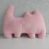 М'яка іграшка "Котик Лапочка" 46 см рожева ТМ Коіпиця, фото 3