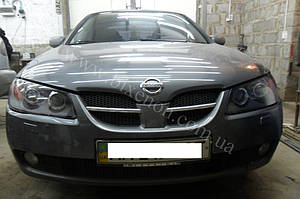 Установка линз G5 на Nissan Almera 3