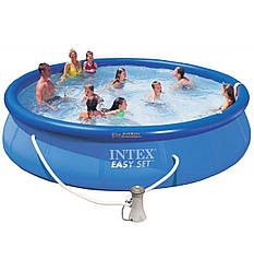 Intex 28132 (Діаметр 366 x Висота 76 см) Надувний басейн Easy Set