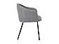 Стілець M-242 туманний сірий + чорний, фото 2