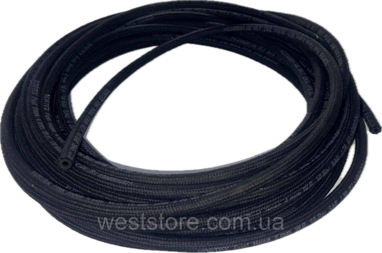 Рукав шланг паливний маслобензостійкий (бензин, дизель, олива) (d 4 мм х 2 мм) в оплітці HYBBK.02, фото 1