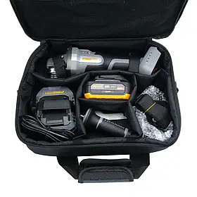 Акумуляторна болгарка Procraft industrial AG125A Сумка (1 акб та зп)