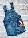 Джинсовий комбінезон ромпер Lupilu на малюка / р.74, 6-9 міс., фото 2