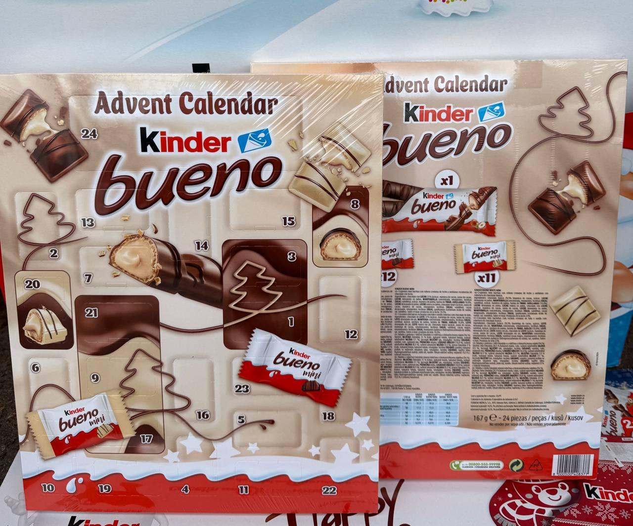 Адвент-календар Kinder Bueno 167 г, фото 1