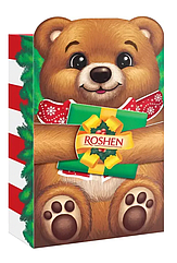 Подарунковий набір Ведмедик Roshen 426 г новорічний асорті цукерок
