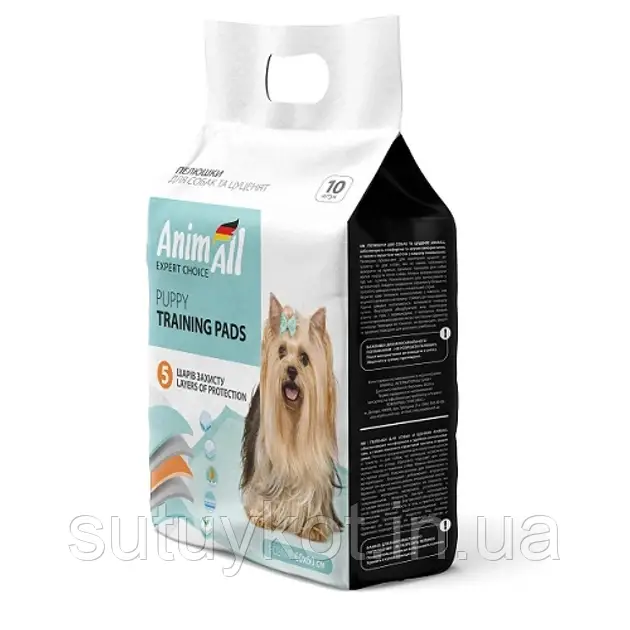 Пелюшки для собак AnimAll 60*60 см, 100 шт., фото 1