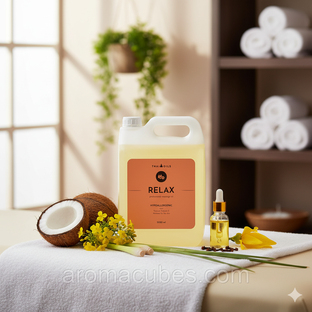 Масажне масло "Relax" 5 літрів (Розслаблюючий), фото 1