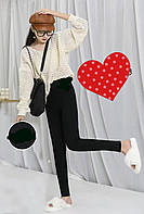 Лосини дитячі на хутрі однотонні на дівчинку 130-170 см "AMD" недорого від прямого постачальника