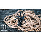 Мультитул Ganzo G104 S чорний кишеньковий 11 в 1 нержавіюча сталь 440C, фото 6