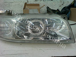 Установка биксеноновых линз G5 с глазами на Daewoo Nubira 3