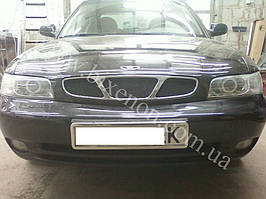 Установка биксеноновых линз G5 с глазами на Daewoo Nubira 7