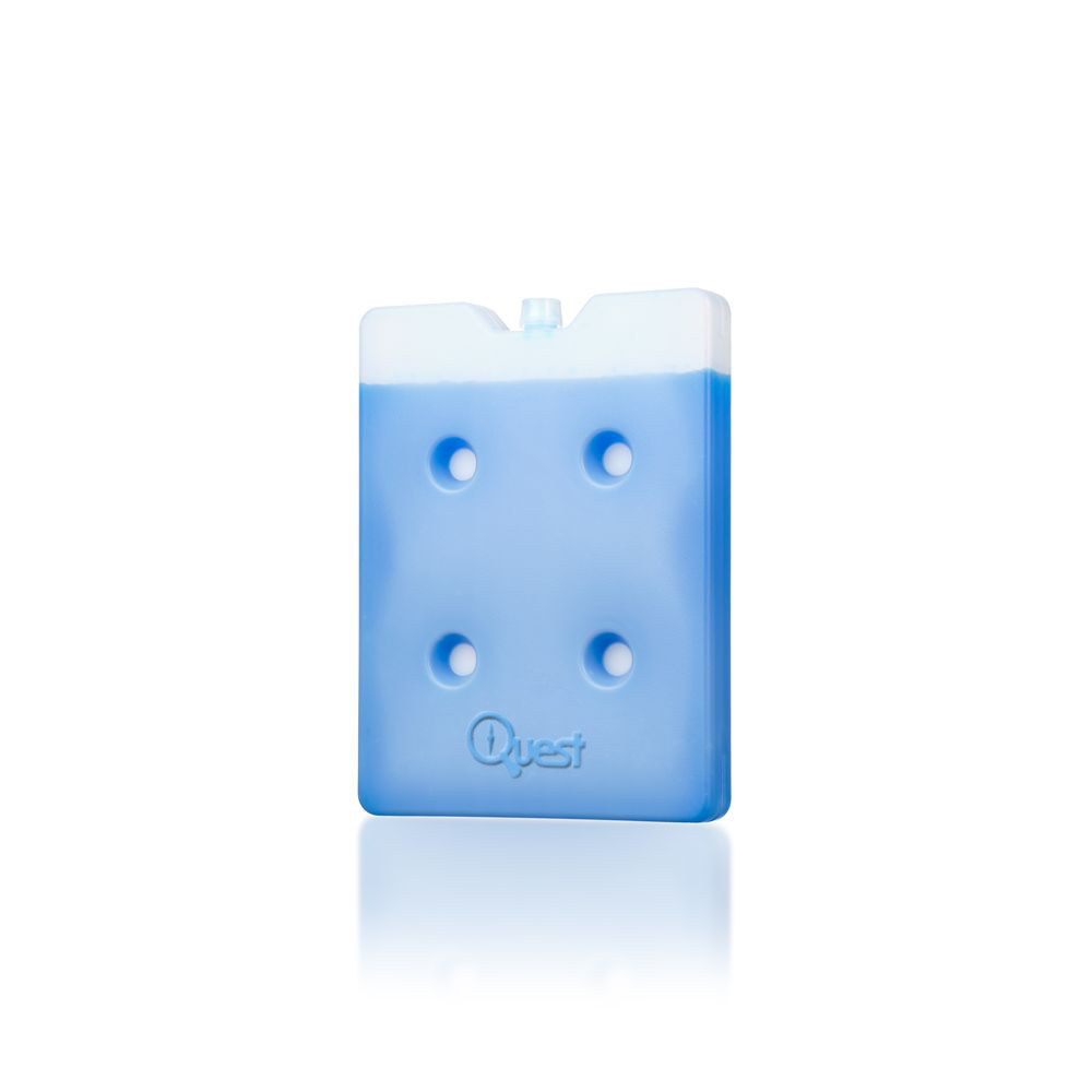 Гелевий акумулятор холоду Quest 23*17.5*2.5 см 800 мл багаторазовий безшовний дизайн, фото 1