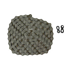 Ланцюг 6/7/8 116 лан. замок KMC Z-7 gray/brown