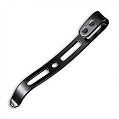 Кліпса сталева чорна кишенькова (50 мм) Sencut без гвинтів SA14A матеріал - нержавіюча сталь вага - 2.8 г