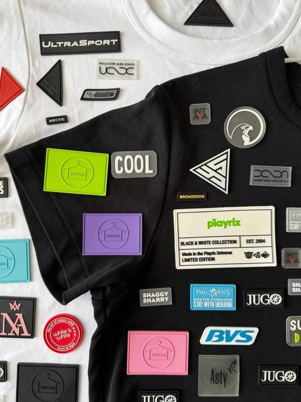 Виготовлення шильд ПВХ, лейби з гуми гуртом, фото 1