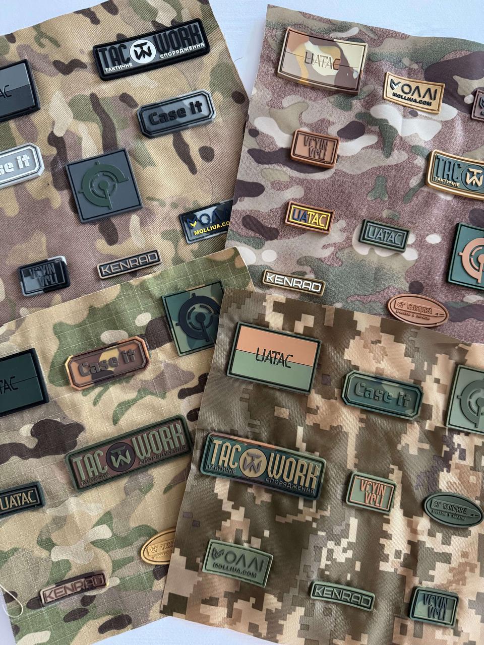 Виготовлення емблем ПВХ і силіконових етикеток на одяг., фото 1