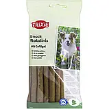 TRIXIE Rotolinis Триксі 3171 палички для собак з домашньою птицею, 12 шт/уп, 120 гр, фото 4