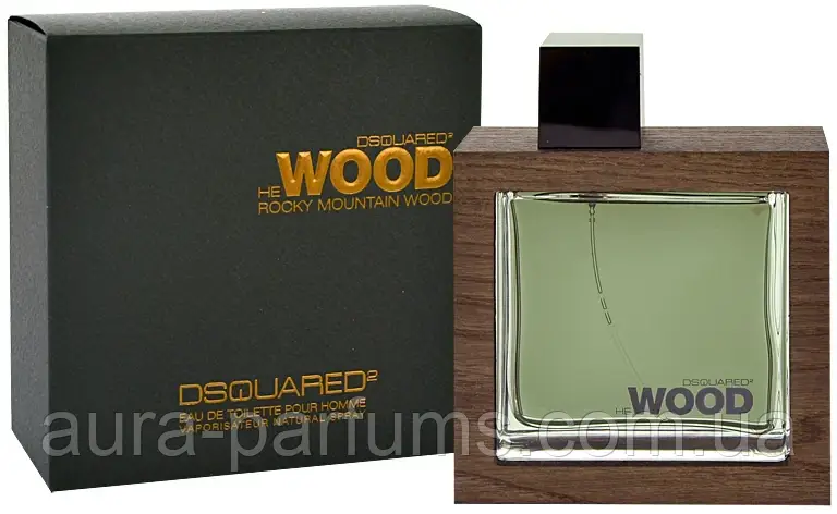 Чоловічі парфуми DSquared2 He Wood Rocky Mountain Wood Туалетна вода 50 ml/мл