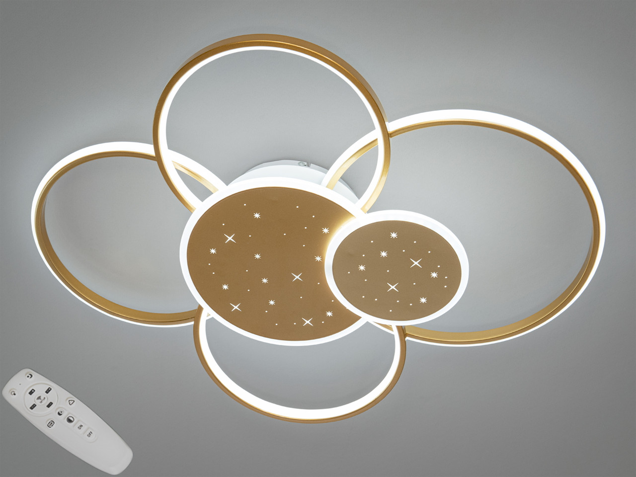 Світлодіодна люстра з пультом Diasha 100W 2448G dimmer