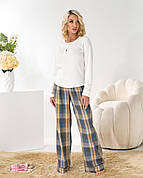Тепла піжама в клітинку TM Orli